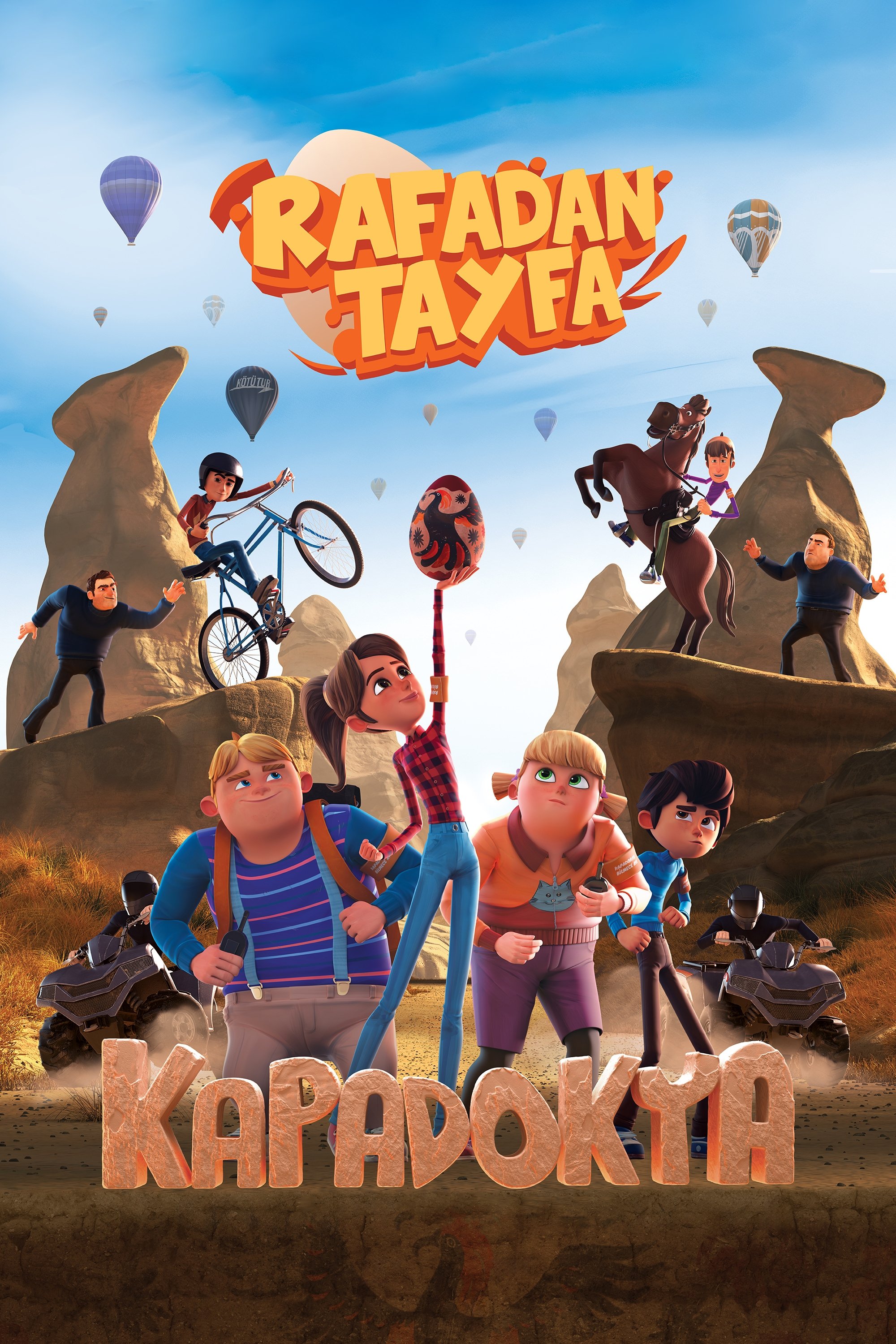 Rafadan Tayfa: Kapadokya film posteri
